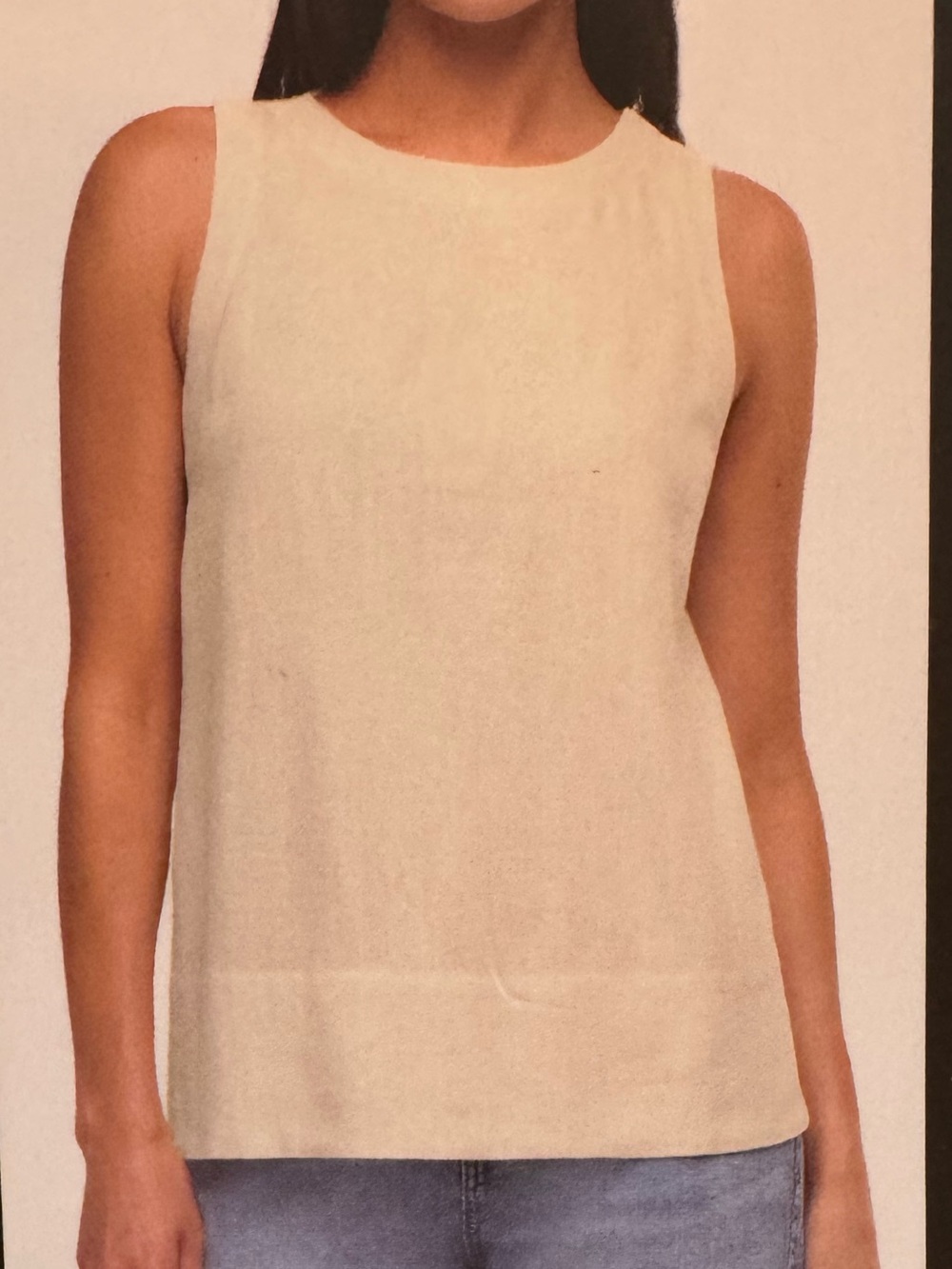 NWT Banana Republic linen shell top Size Small